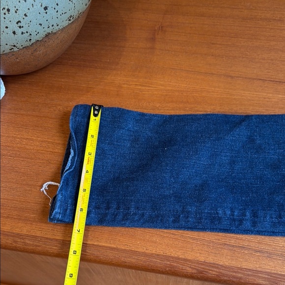 For all man kind kimmie straight leg  Women's Blue Jeans size 24 - Picture 12 of 13